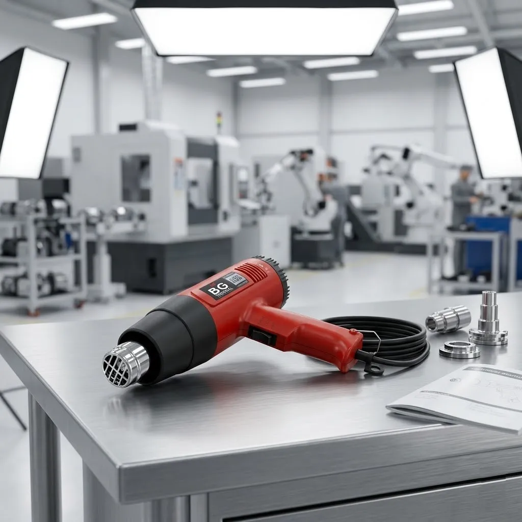 Professional Industrial Heat Gun used in manufacturing facility