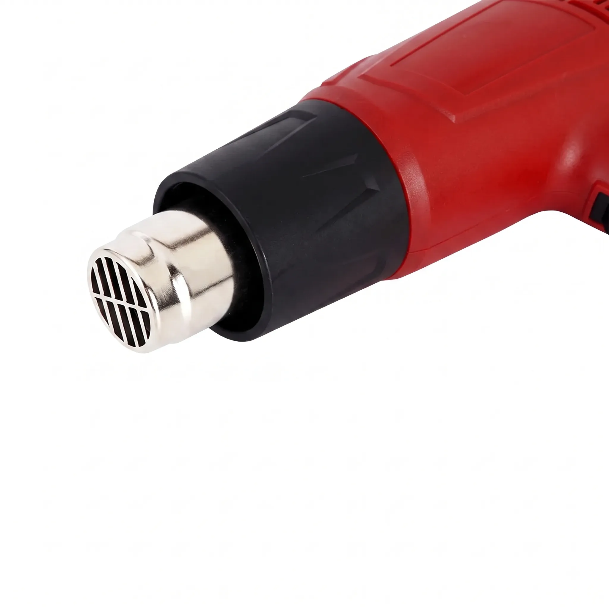 BG Thermal standard heat gun stainless steel nozzle and heating element closeup